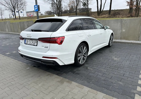 Audi A6 cena 254280 przebieg: 68000, rok produkcji 2020 z Mikołów małe 121